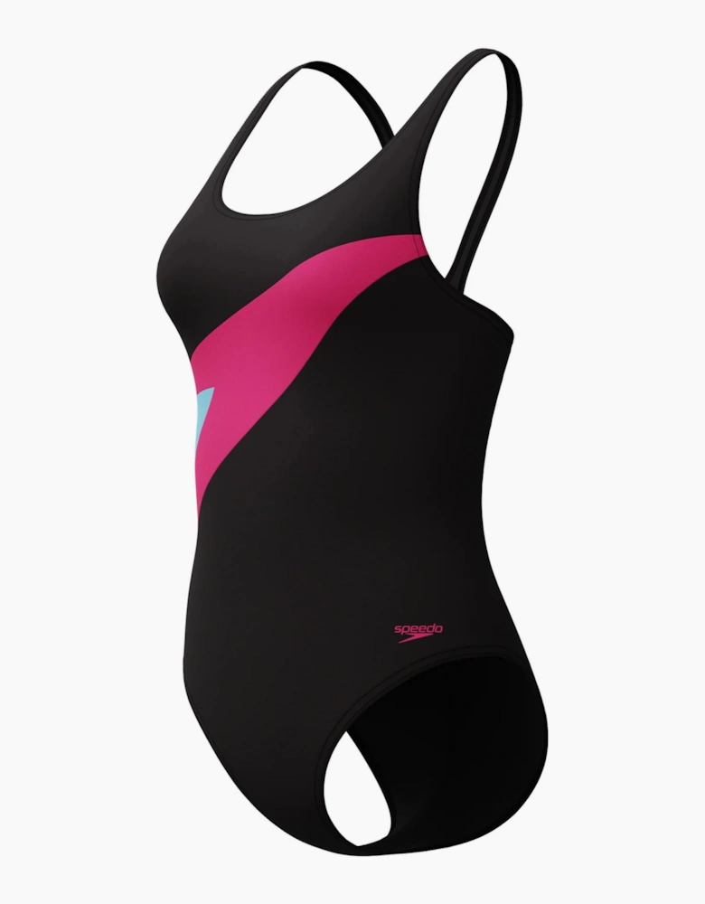 Speedo Womens/Ladies Hyperboom Butterfly Back One Piece Swimsuit