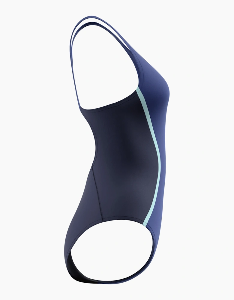 Speedo Womens/Ladies Splice Medalist One Piece Swimsuit
