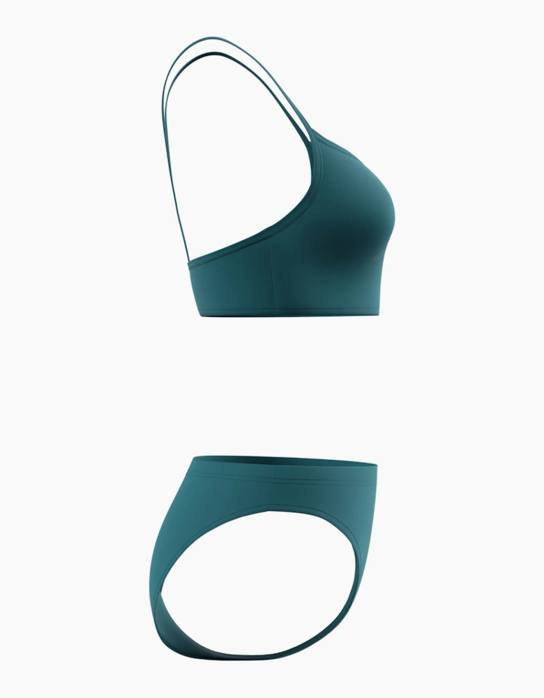 Speedo Womens/Ladies Logo Endurance+ Thin Strap Bikini