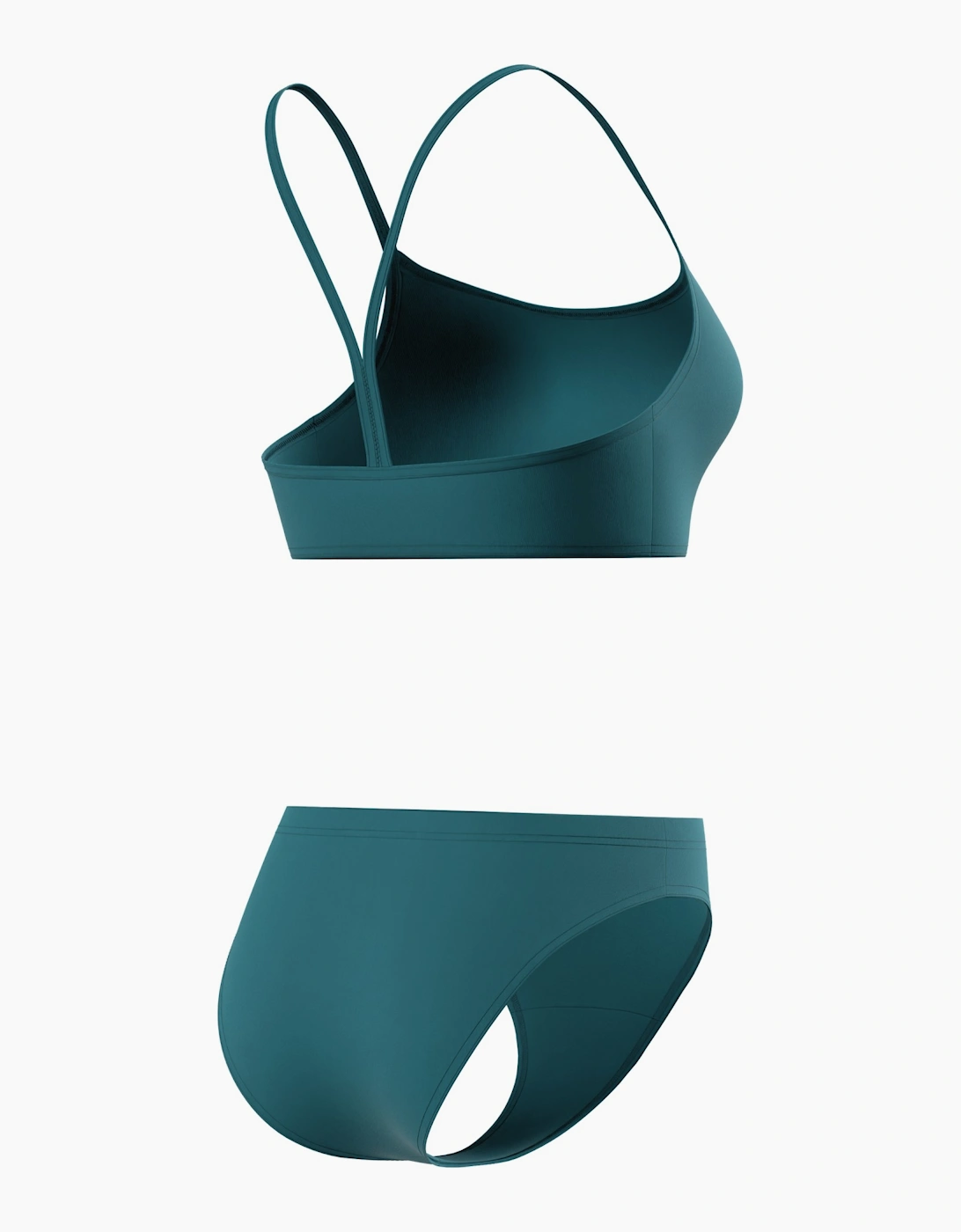 Speedo Womens/Ladies Logo Endurance+ Thin Strap Bikini