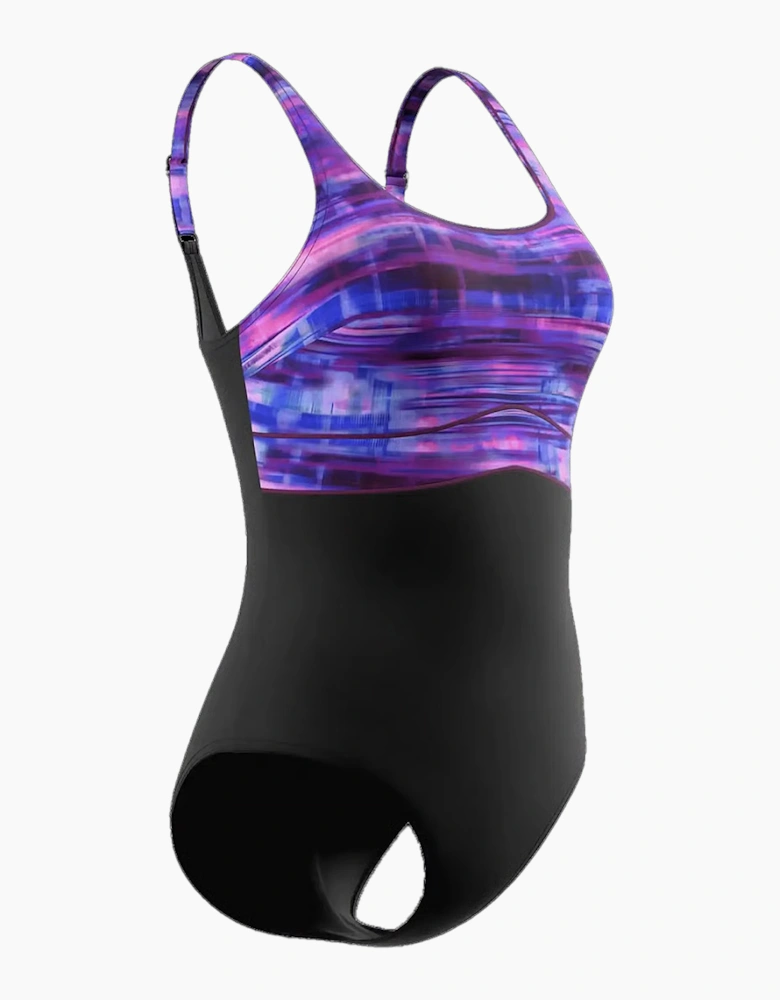 Speedo Womens/Ladies Contour Eclipse One Piece Swimsuit