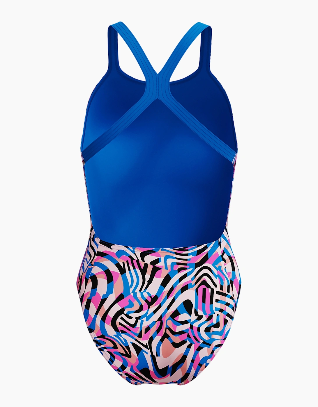 Speedo Womens/Ladies Printed Powerback One Piece Swimsuit