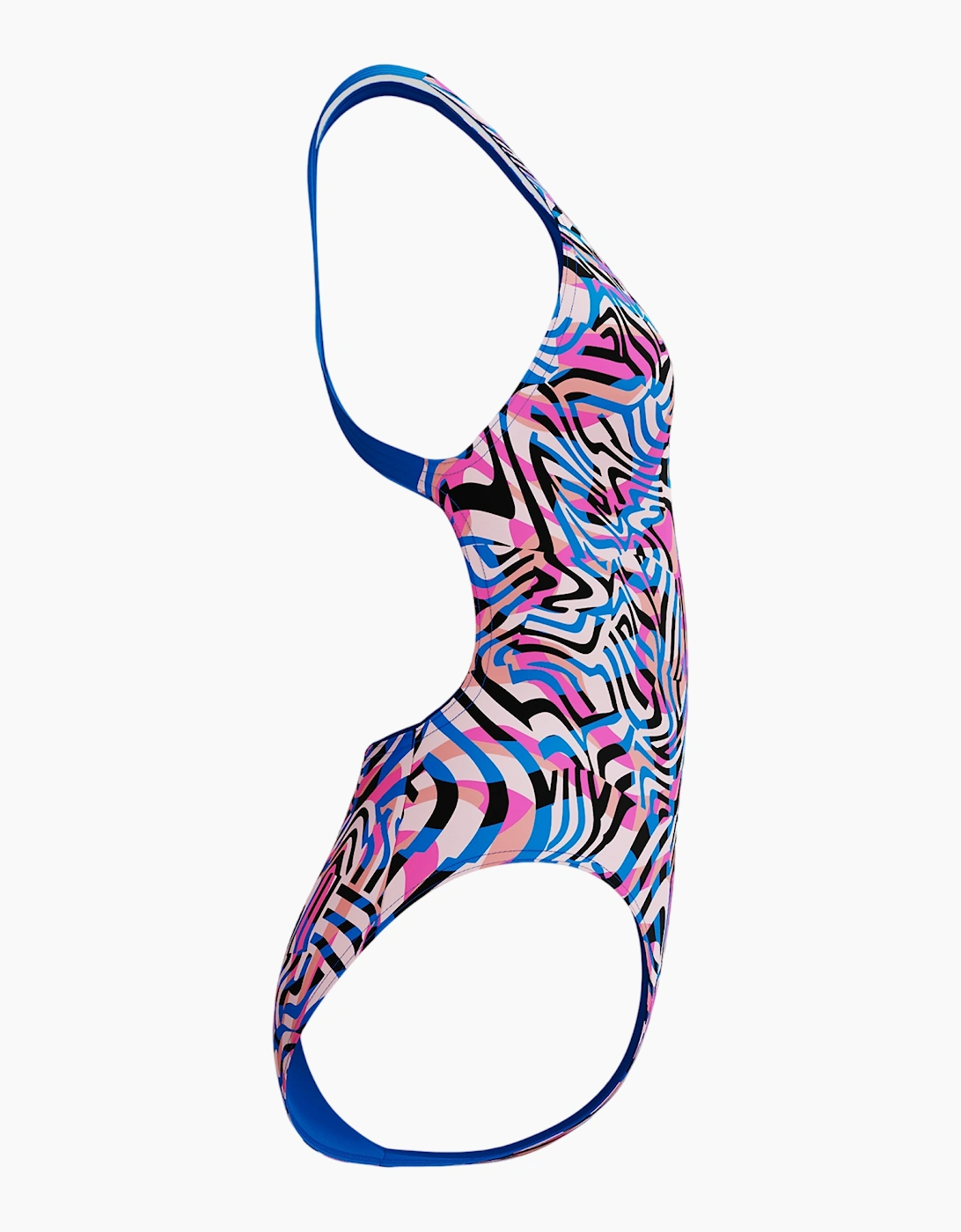 Speedo Womens/Ladies Printed Powerback One Piece Swimsuit