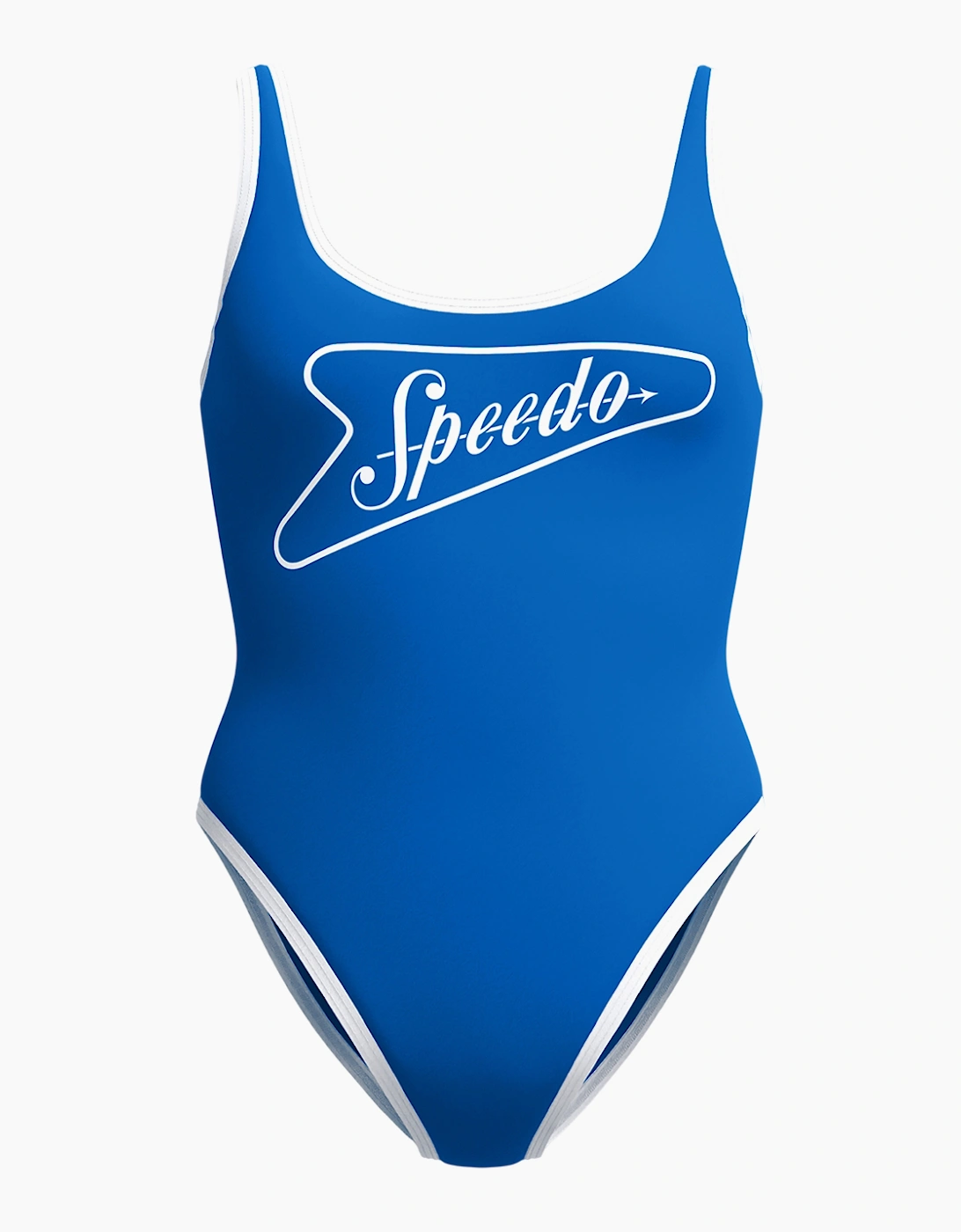 Speedo Womens/Ladies Scoop Neck One Piece Swimsuit