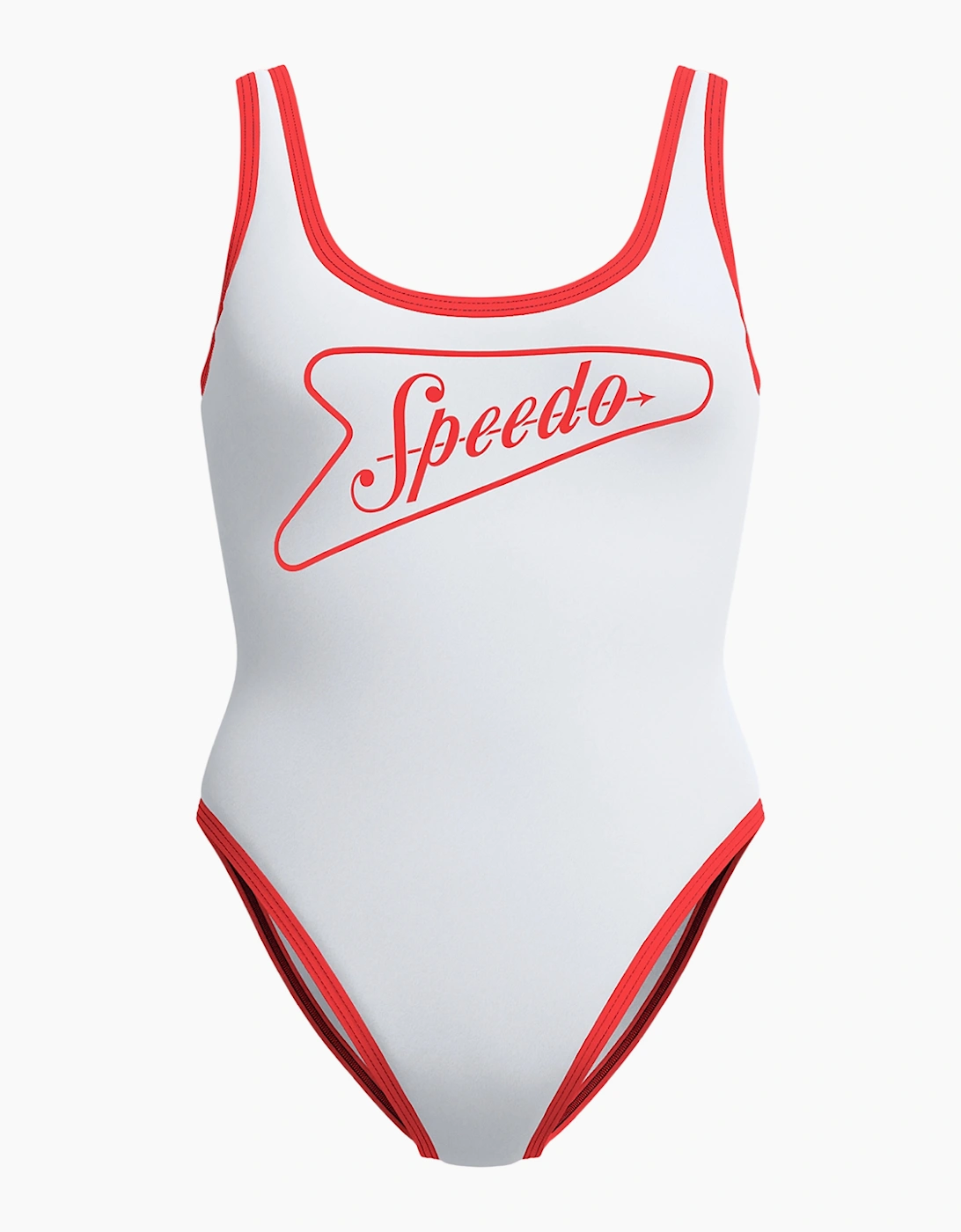 Speedo Womens/Ladies Scoop Neck One Piece Swimsuit