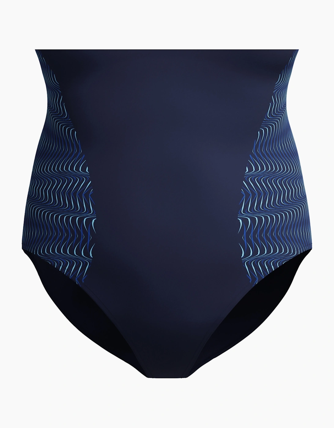 Speedo Womens/Ladies Placement Medalist Printed Plus One Piece Swimsuit