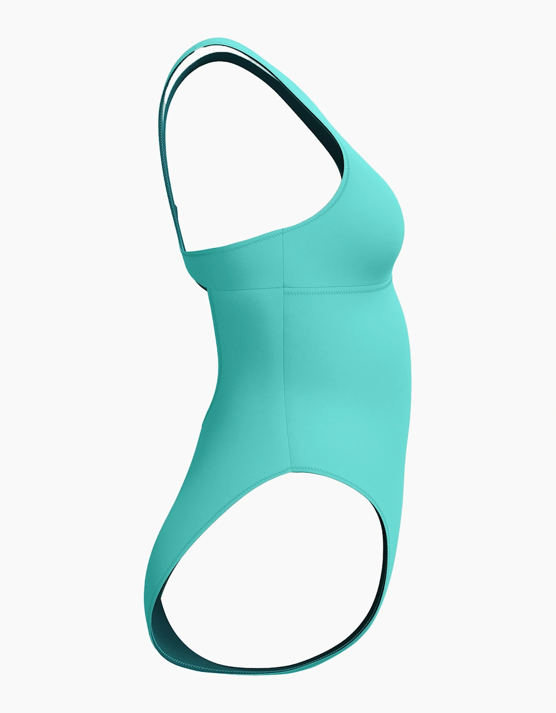 Speedo Womens/Ladies Solid High-Neck One Piece Swimsuit