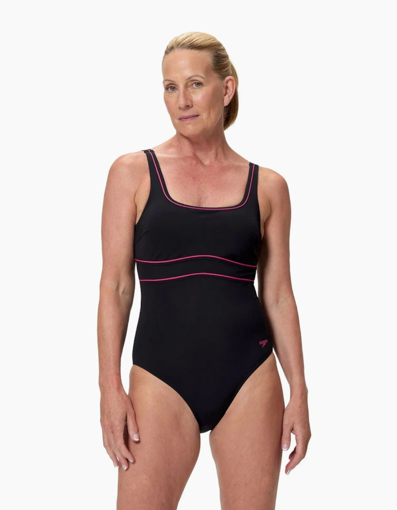 Speedo Womens/Ladies Eclipse Contour One Piece Swimsuit