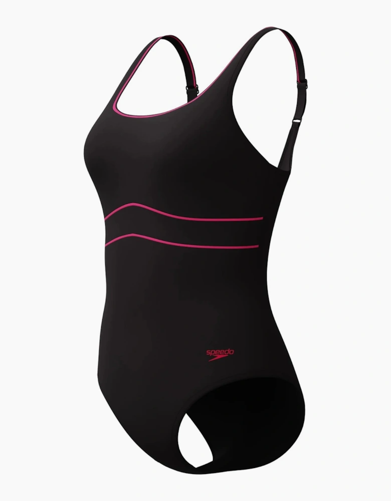Speedo Womens/Ladies Eclipse Contour One Piece Swimsuit