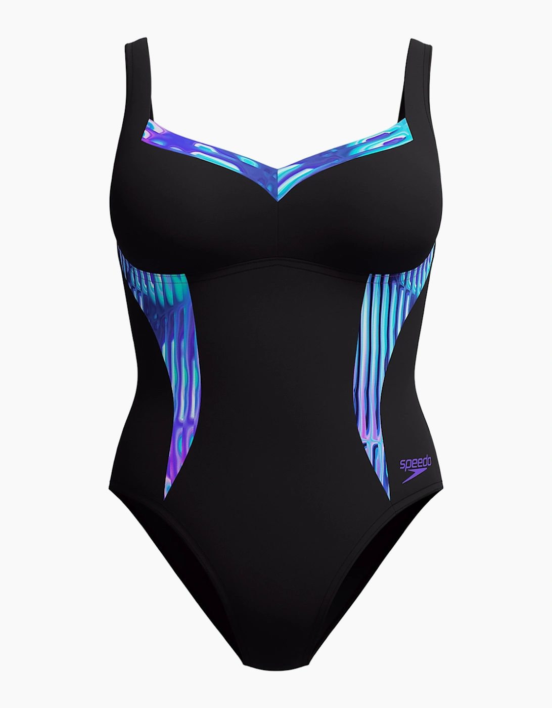 Speedo Womens/Ladies Lunaelustre Printed Shaping One Piece Swimsuit