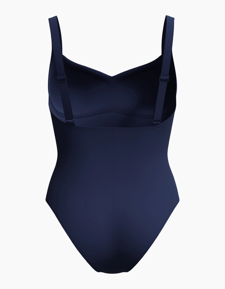 Speedo Womens/Ladies Lunaelustre Printed Shaping One Piece Swimsuit