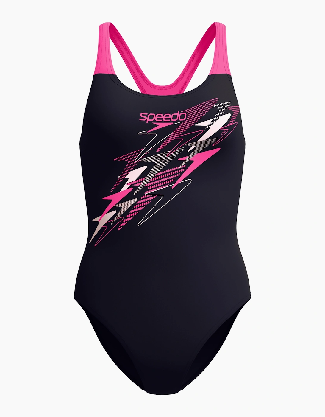 Speedo Womens/Ladies Medley Medalist Logo One Piece Swimsuit