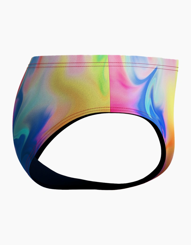 Speedo Mens Swirl Swim Briefs