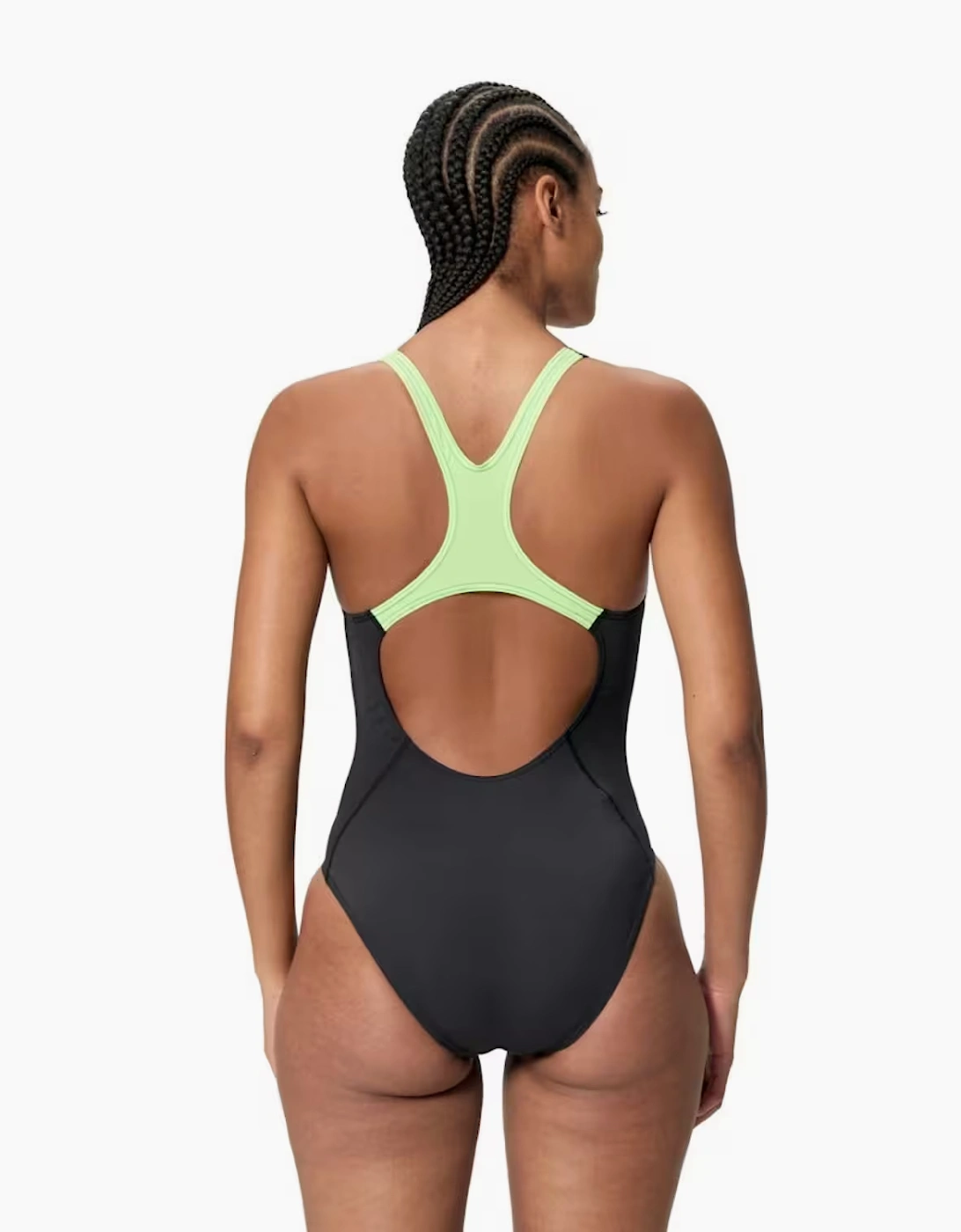 Speedo Womens/Ladies Splice Medalist One Piece Swimsuit