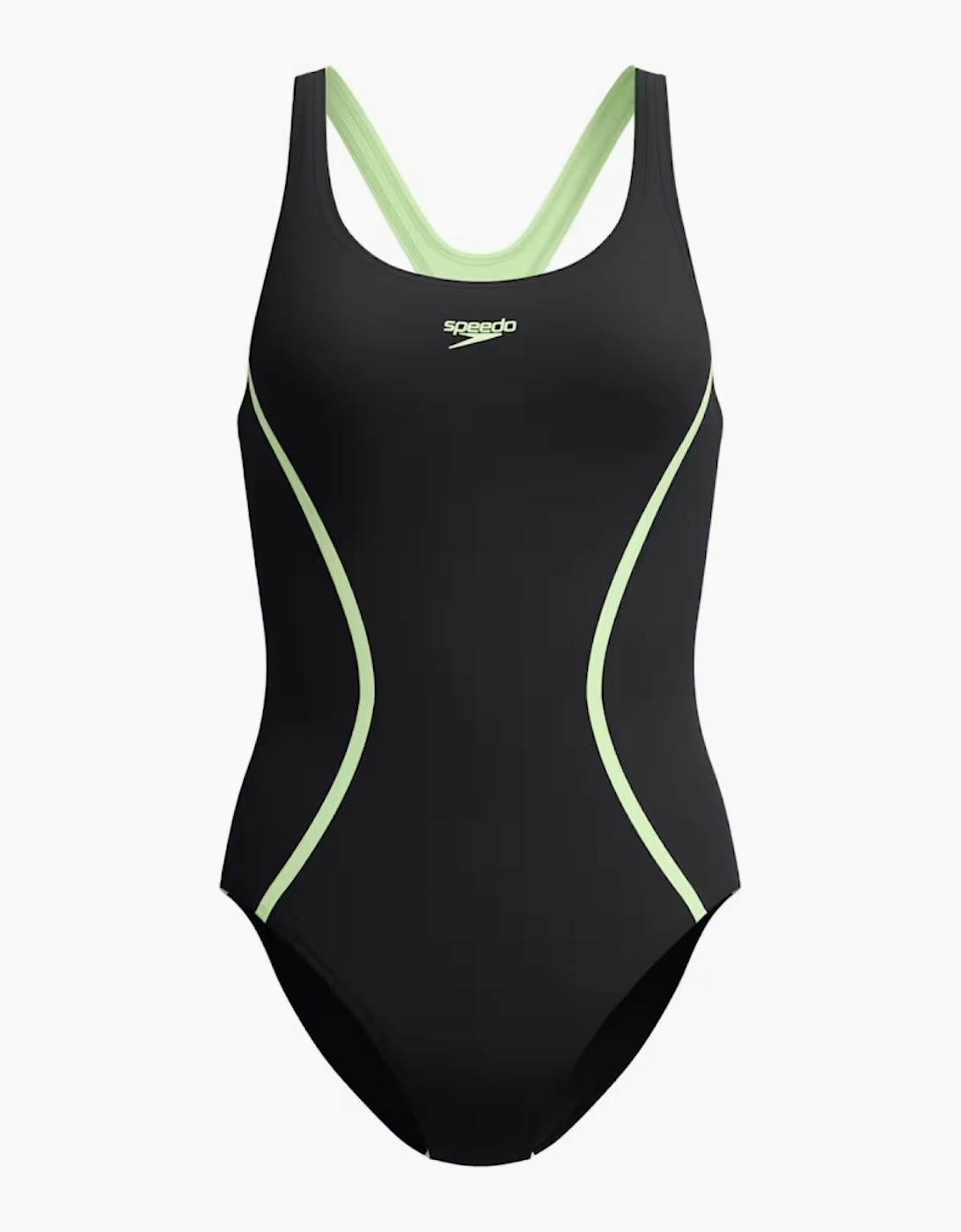 Speedo Womens/Ladies Splice Medalist One Piece Swimsuit