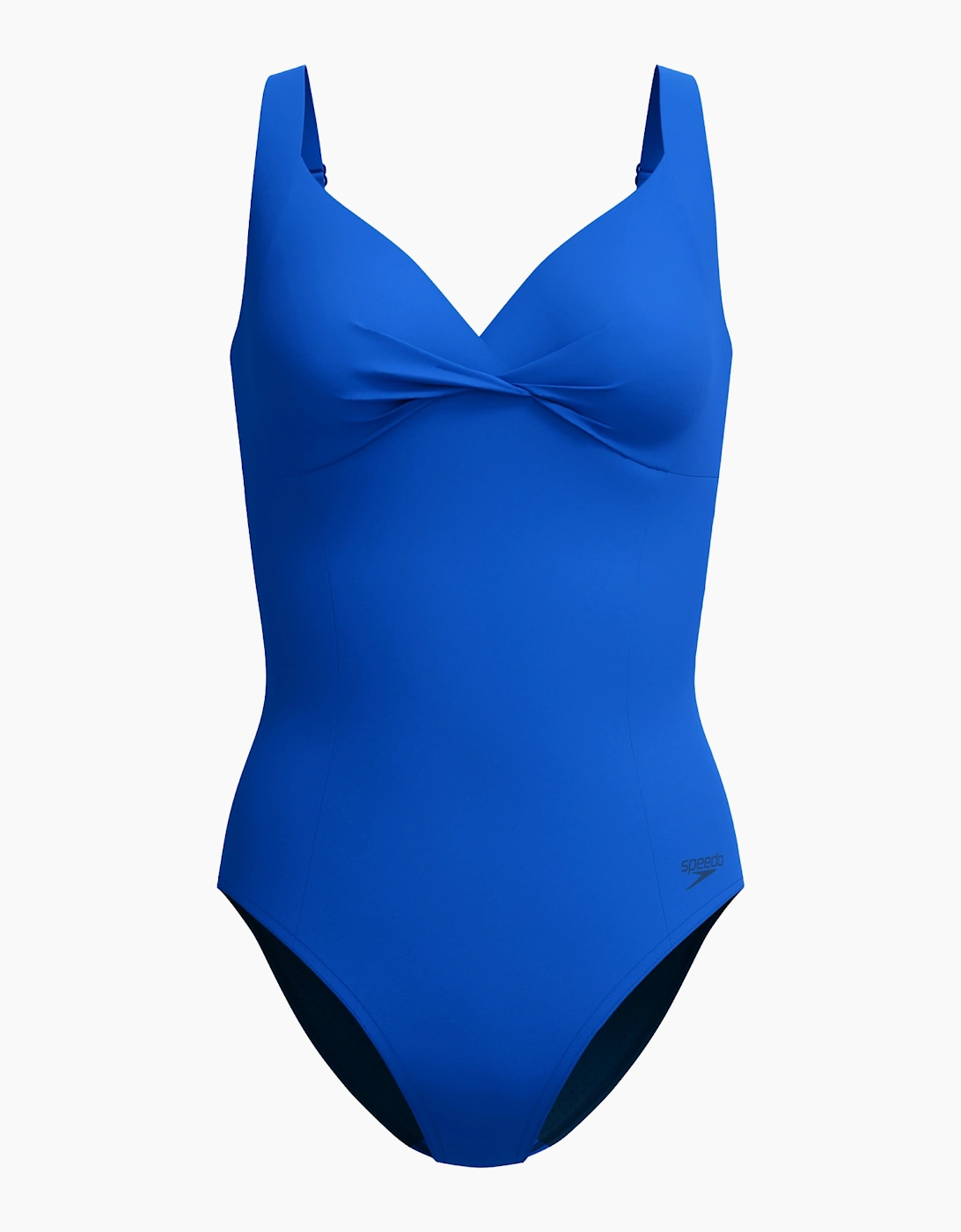 Speedo Womens/Ladies Solid Twist Knot One Piece Swimsuit