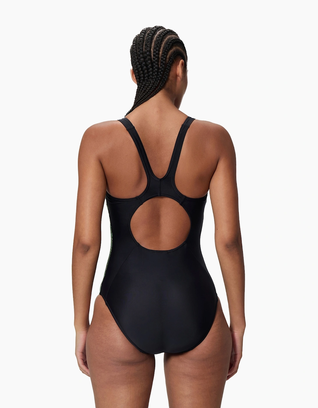 Speedo Womens/Ladies Placement Medalist Printed One Piece Swimsuit