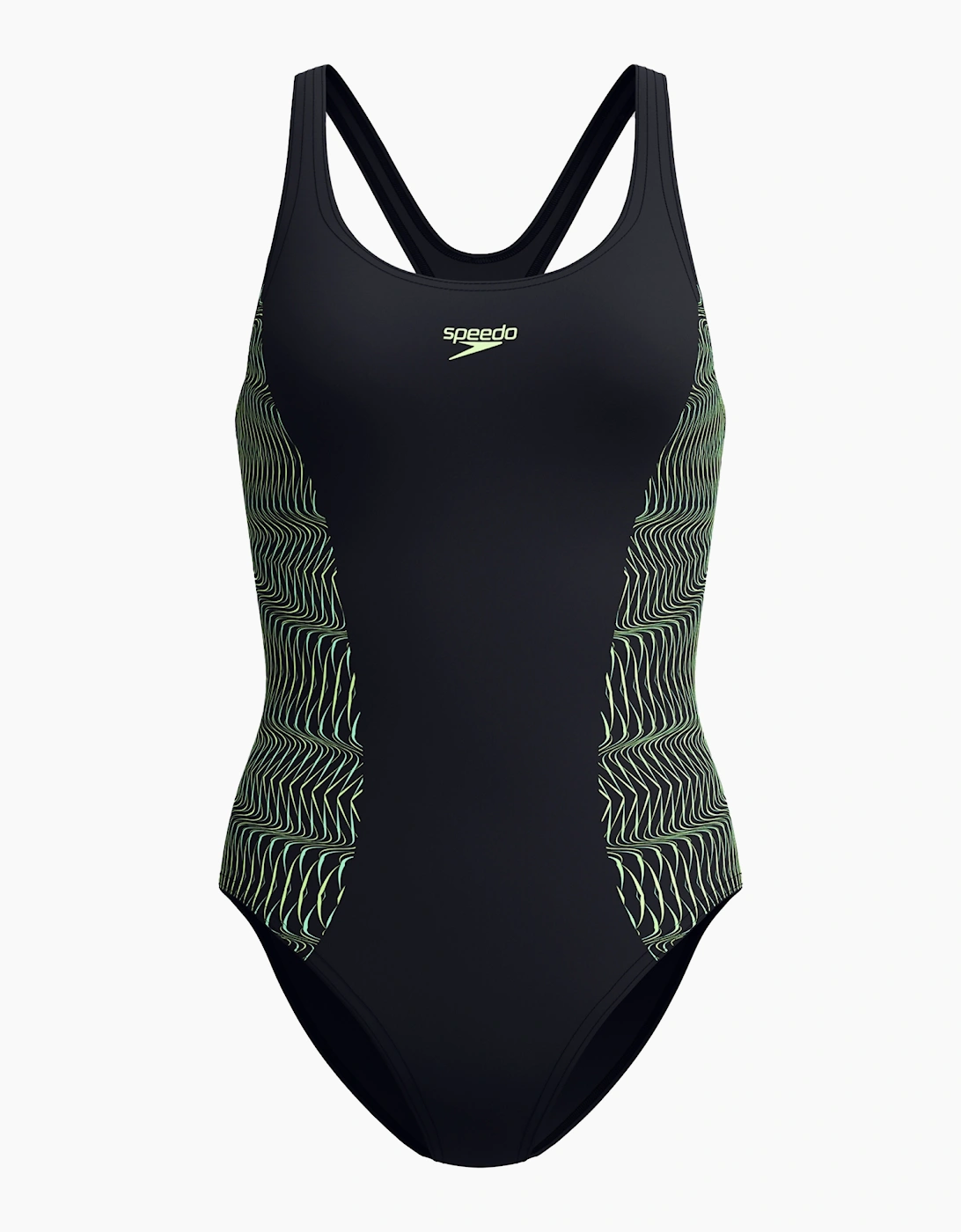Speedo Womens/Ladies Placement Medalist Printed One Piece Swimsuit
