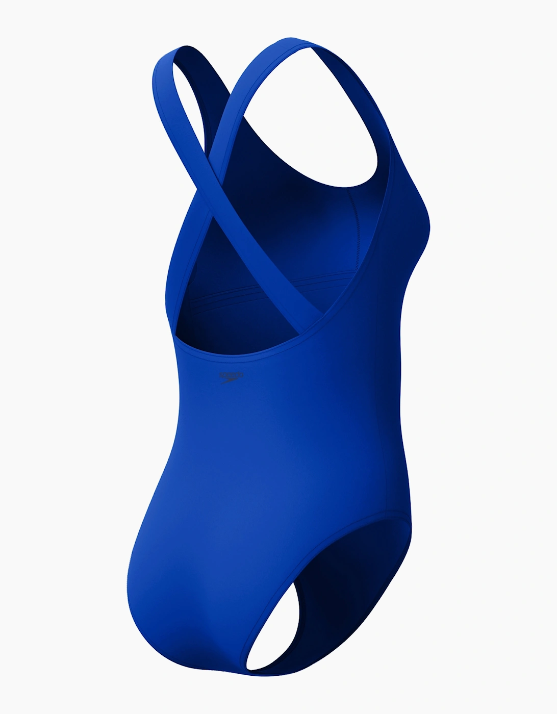 Speedo Womens/Ladies Cross Back Scoop Neck One Piece Swimsuit