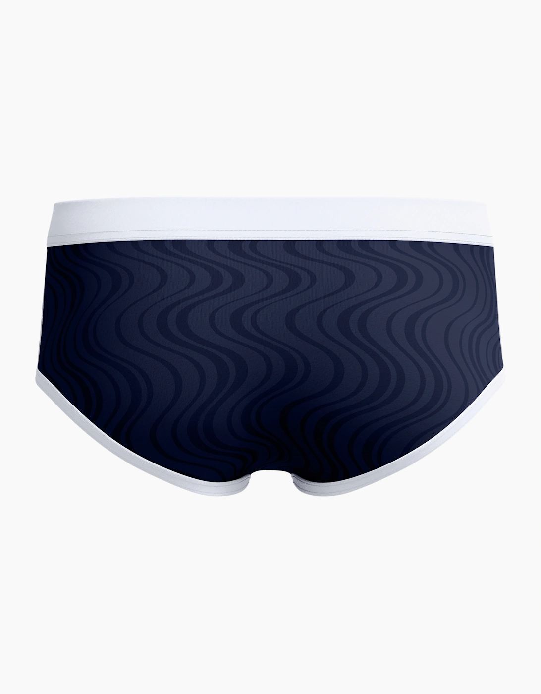 Speedo Mens Swirl Textured Swim Briefs