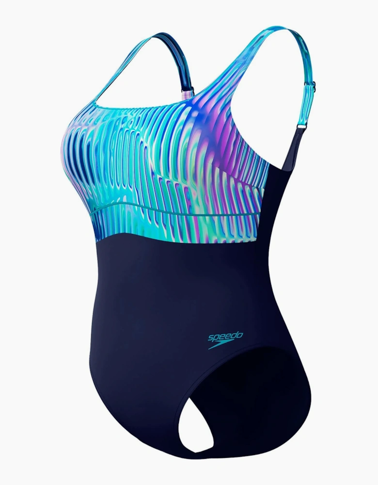 Speedo Womens/Ladies Eclipse Contour Shaping One Piece Swimsuit