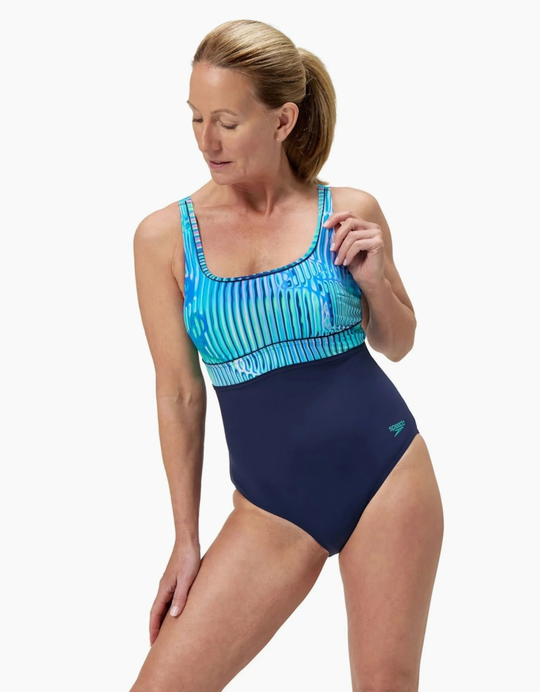 Speedo Womens/Ladies Eclipse Contour Shaping One Piece Swimsuit