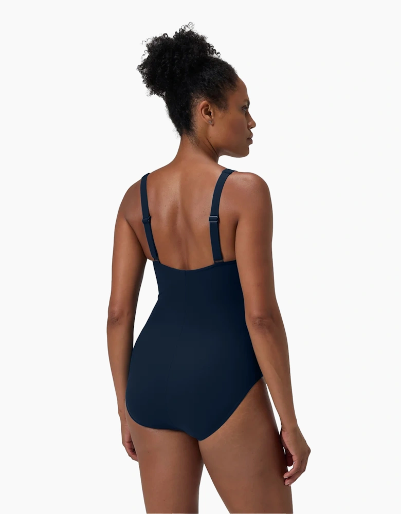 Speedo Womens/Ladies Lunaelustre Printed Shaping One Piece Swimsuit