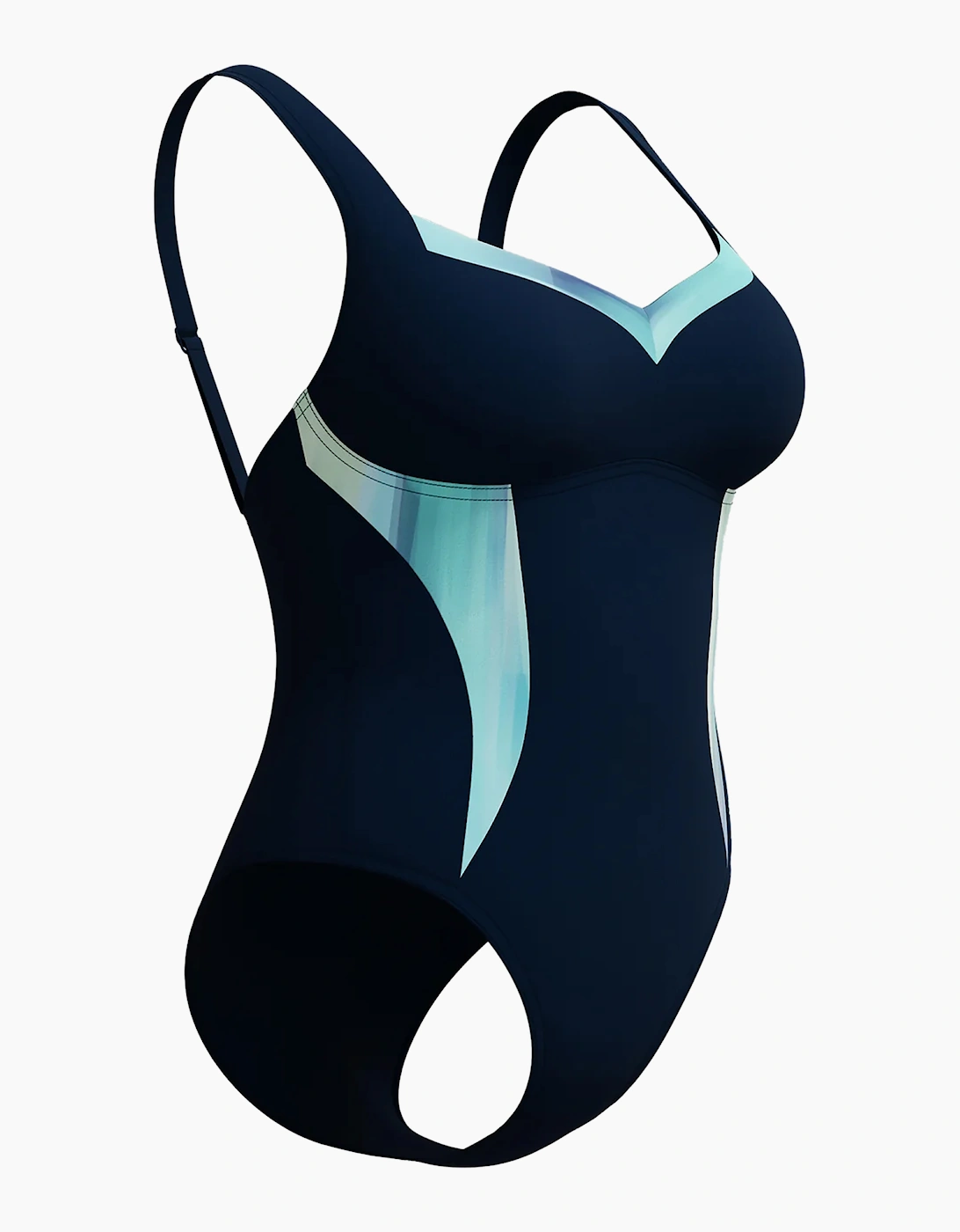 Speedo Womens/Ladies Lunaelustre Printed Shaping One Piece Swimsuit