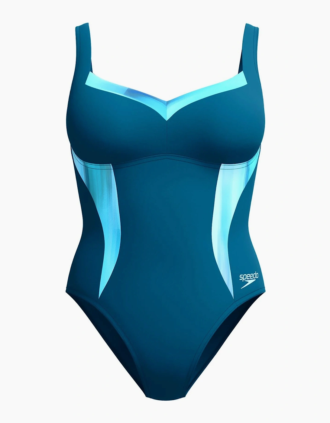 Speedo Womens/Ladies Lunaelustre Printed Shaping One Piece Swimsuit