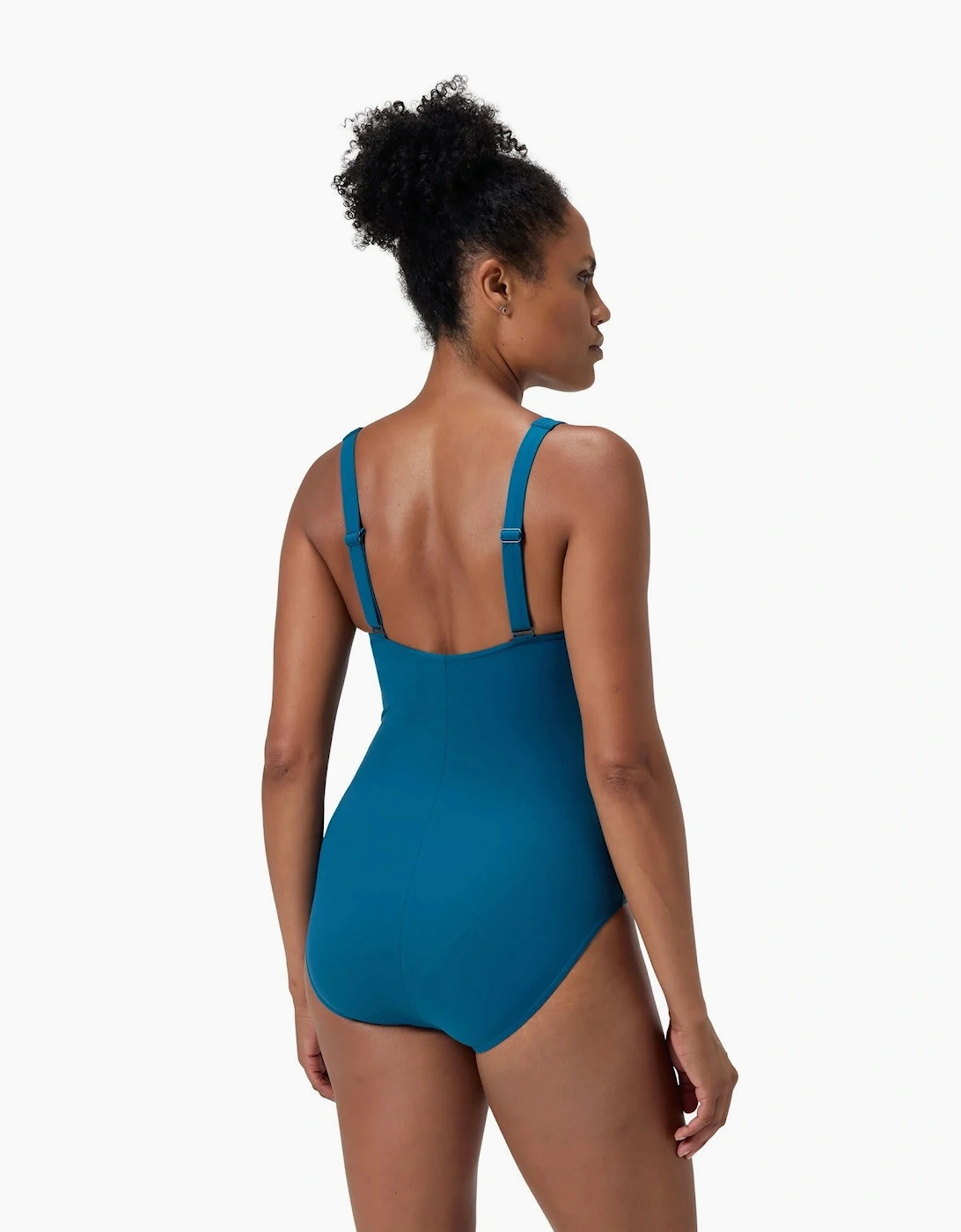 Speedo Womens/Ladies Lunaelustre Printed Shaping One Piece Swimsuit