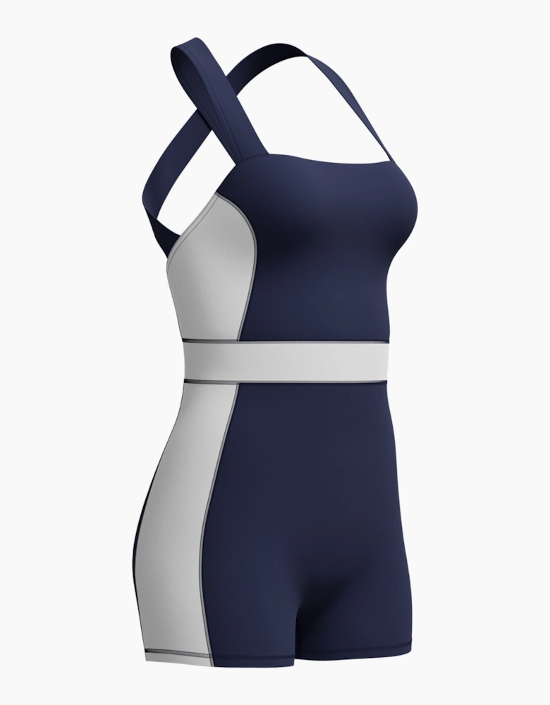 Speedo Womens/Ladies Colour Block One Piece Swimsuit