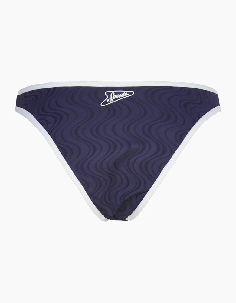 Speedo Womens/Ladies Jetstream Textured Scooped Bikini Bottoms