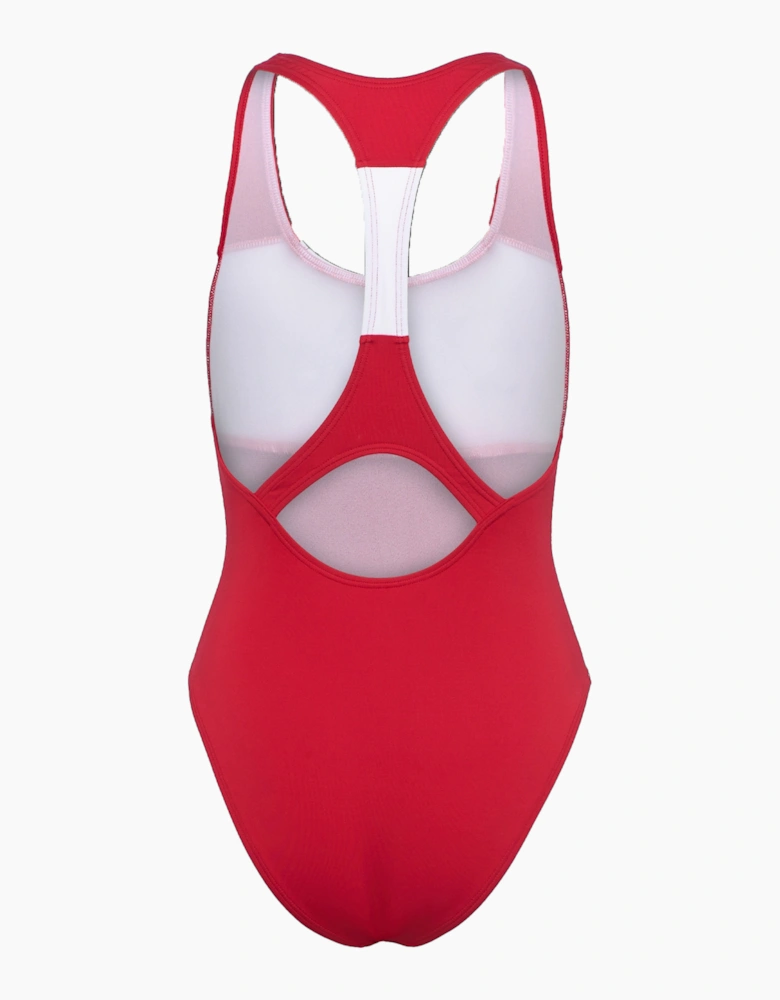 Speedo Womens/Ladies Colour Block Logo One Piece Swimsuit