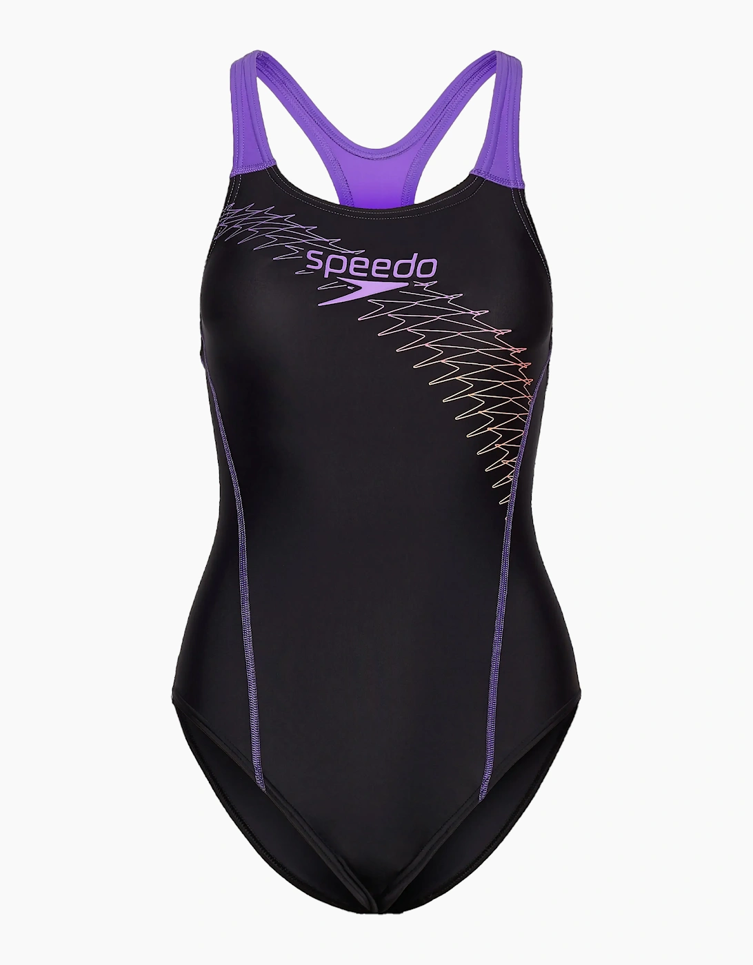 Speedo Womens/Ladies Medley Logo One Piece Swimsuit