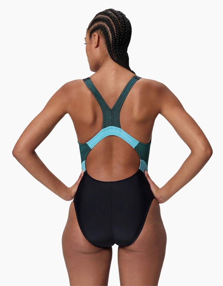 Speedo Womens/Ladies Quantum Splice One Piece Swimsuit