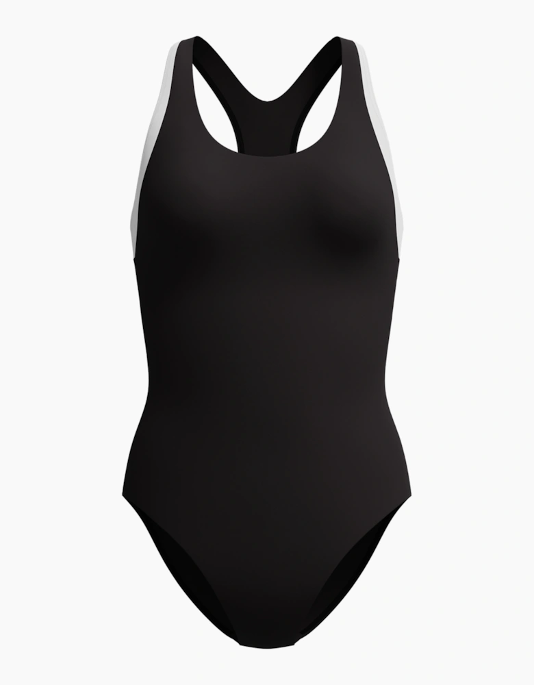 Speedo Womens/Ladies Colour Block Racerback One Piece Swimsuit