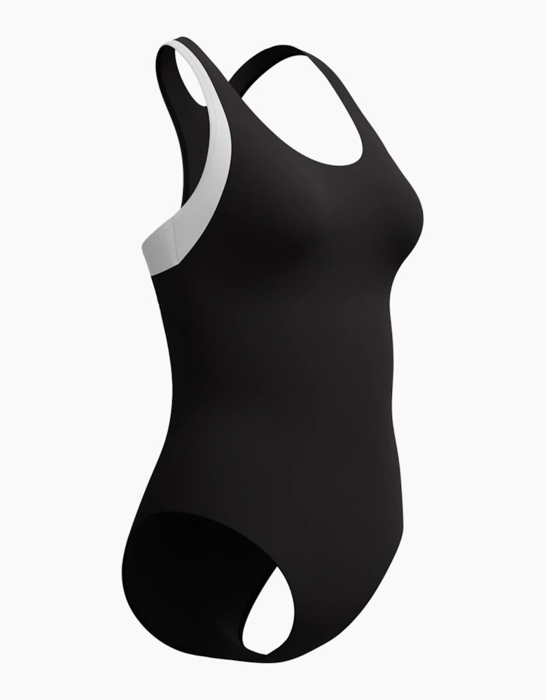 Speedo Womens/Ladies Colour Block Racerback One Piece Swimsuit