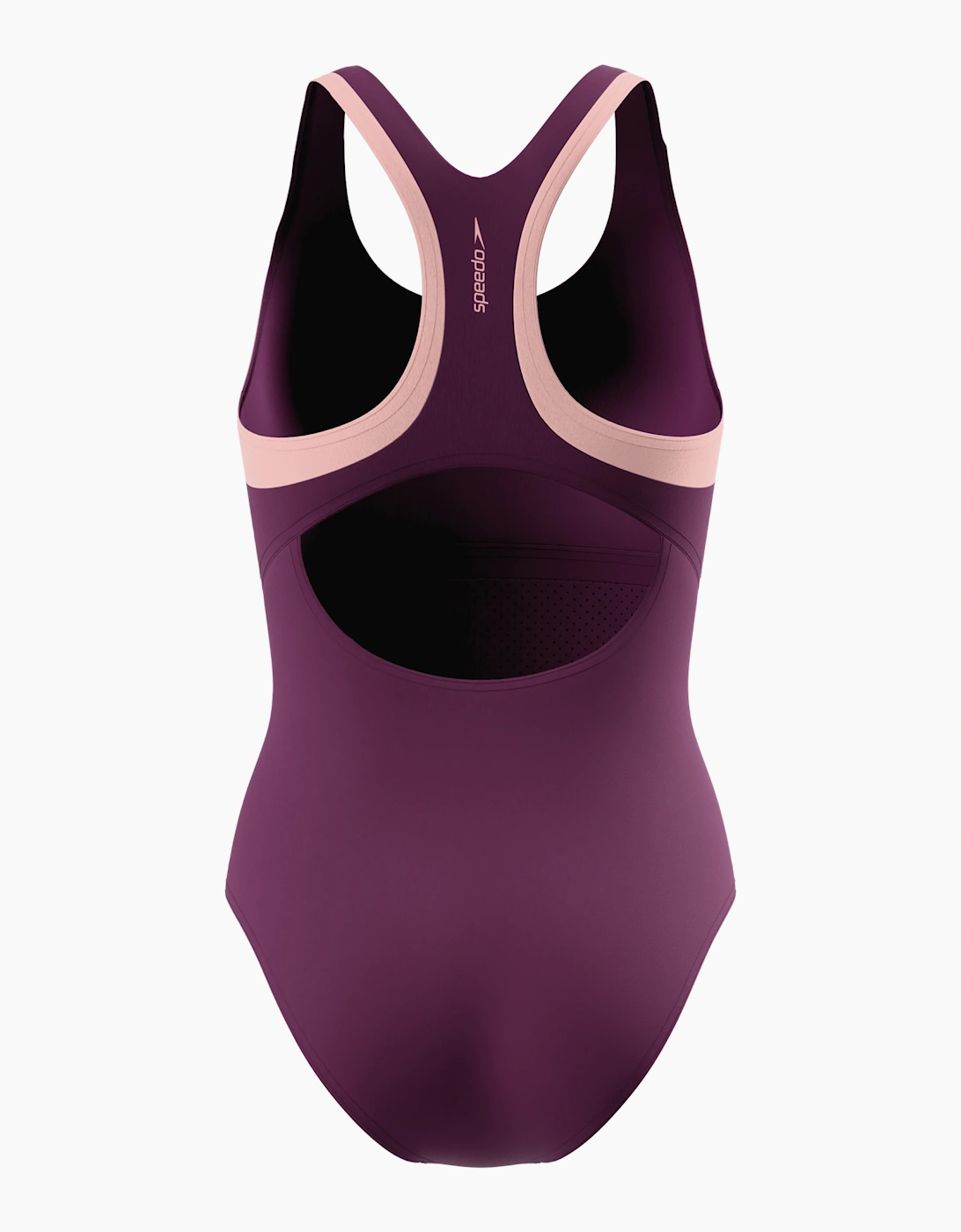 Speedo Womens/Ladies Colour Block Racerback One Piece Swimsuit