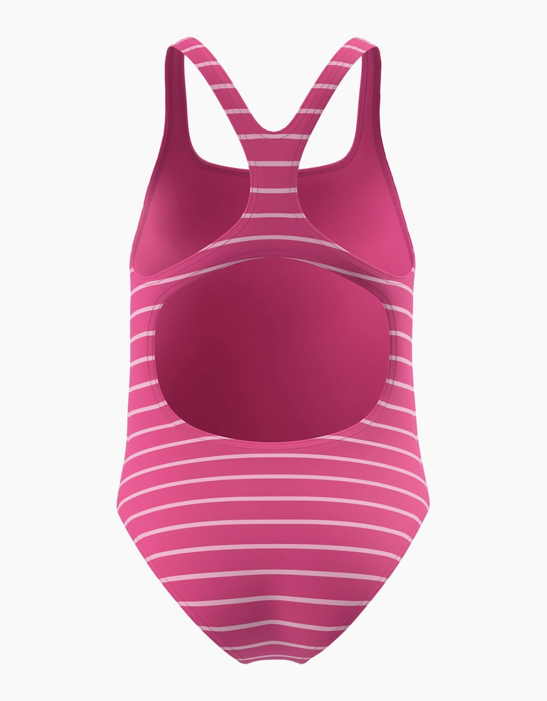 Speedo Girls Medalist Striped One Piece Swimsuit