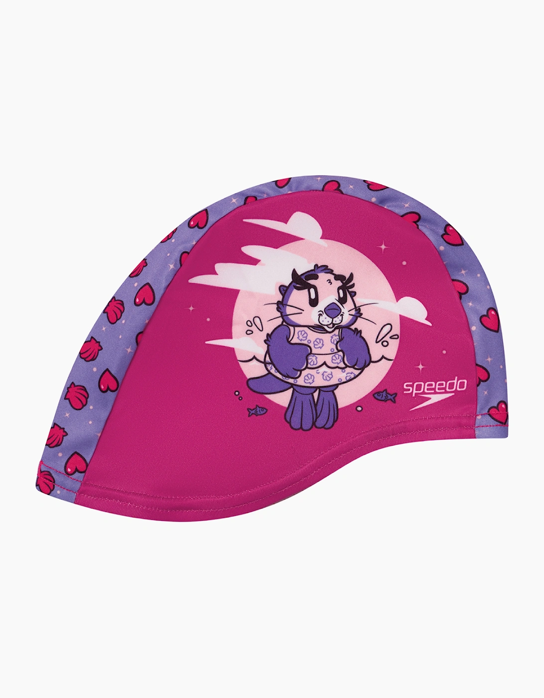 Speedo Childrens/Kids Otter Print Polyester Swim Cap