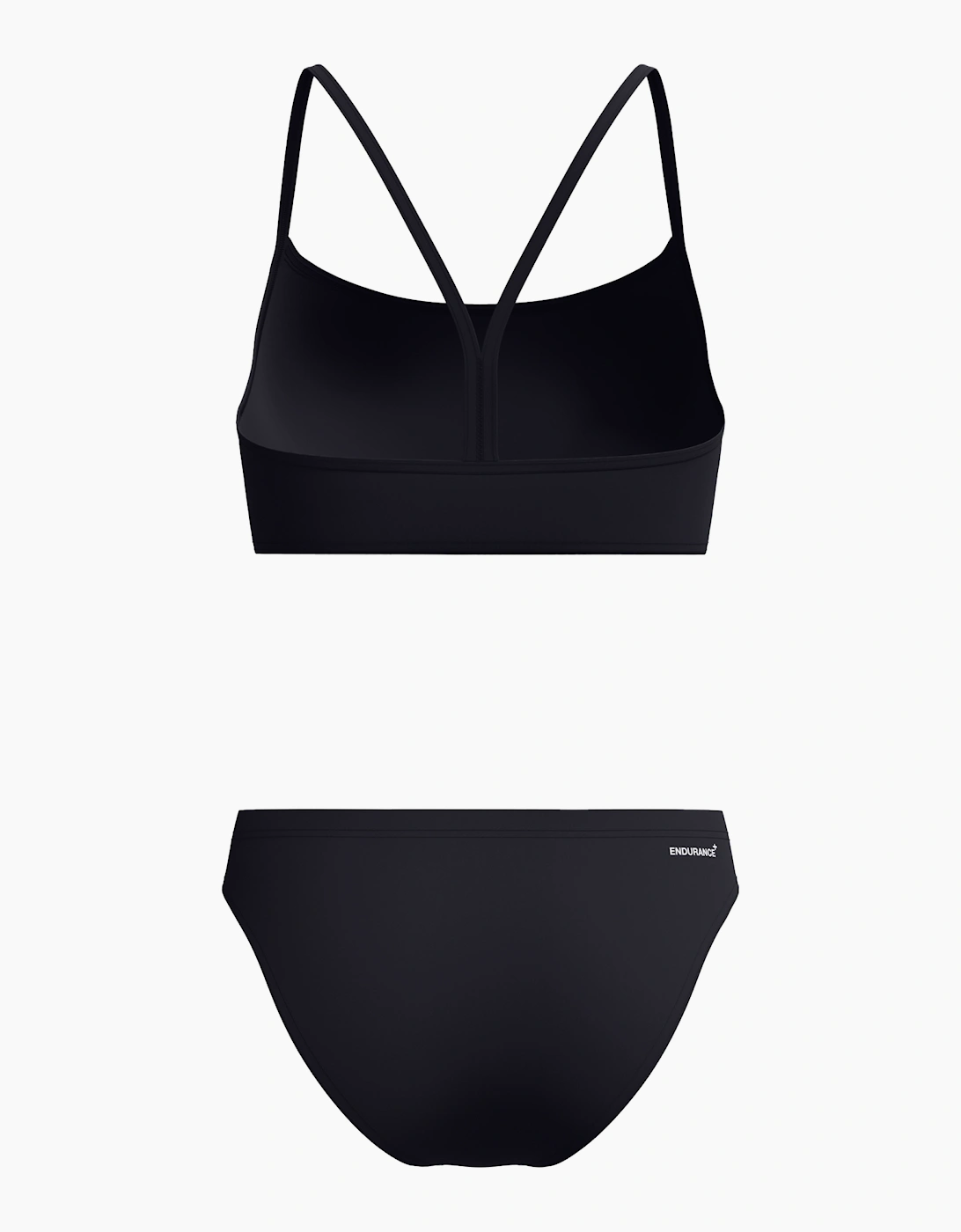 Speedo Womens/Ladies Logo Endurance+ Thin Strap Two-Piece Swimsuit