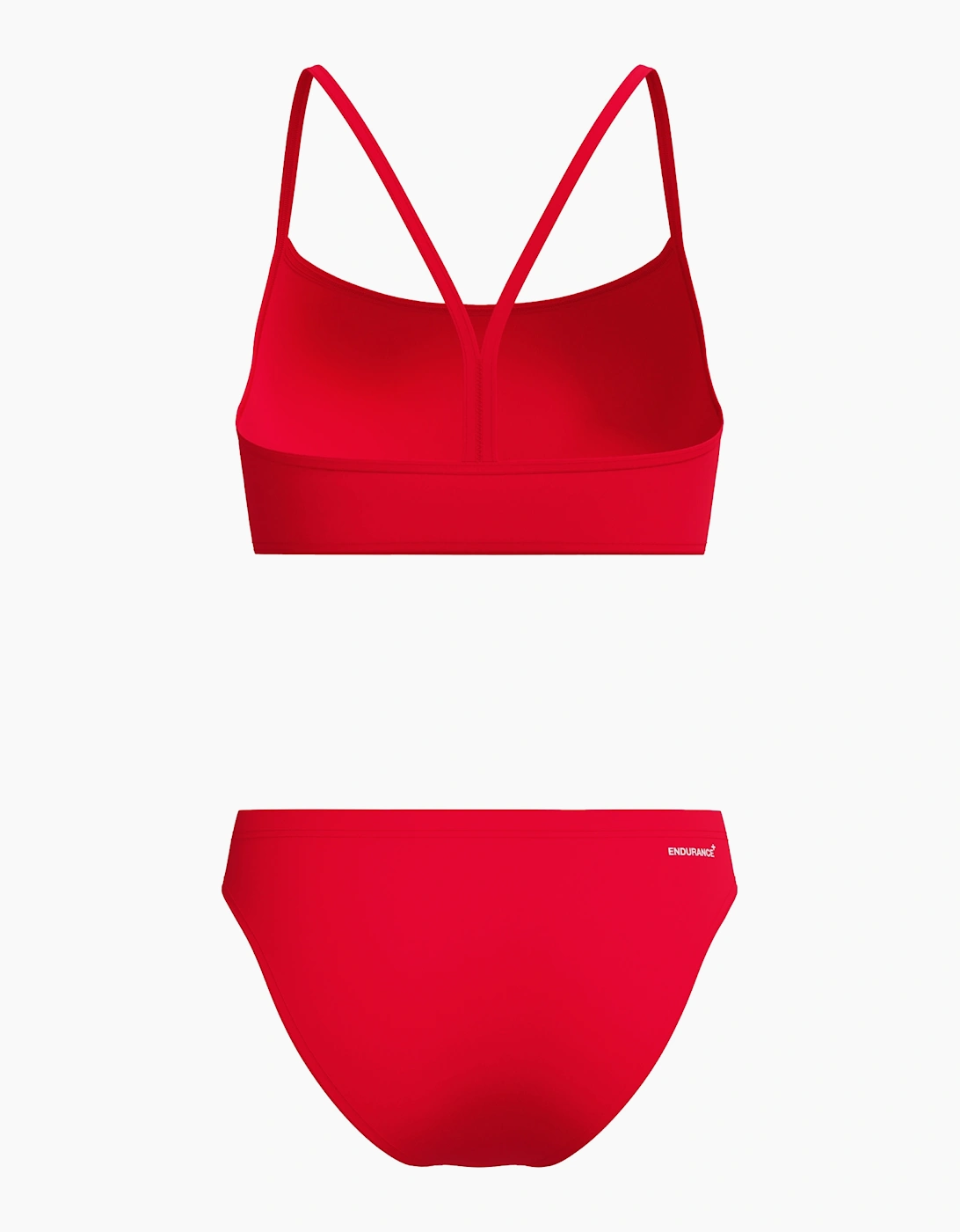 Speedo Womens/Ladies Logo Endurance+ Thin Strap Two-Piece Swimsuit