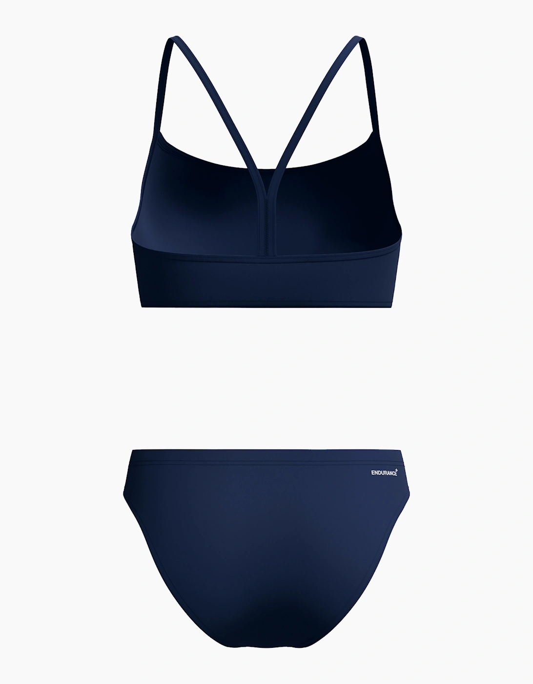 Speedo Womens/Ladies Logo Endurance+ Thin Strap Two-Piece Swimsuit