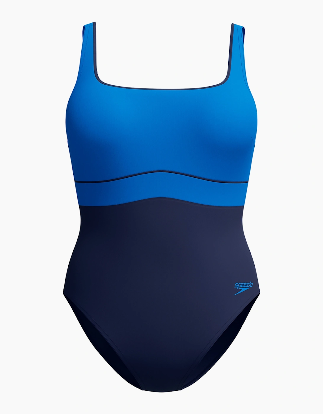Speedo Womens/Ladies Eclipse Contour Two Tone One Piece Swimsuit