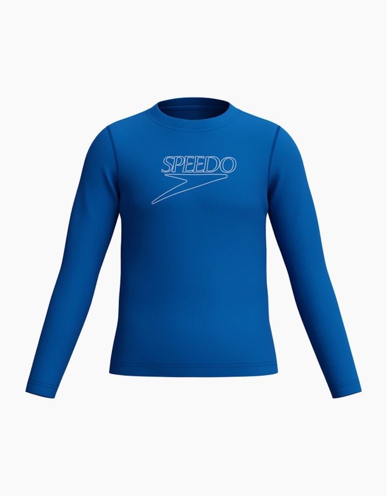 Speedo Childrens/Kids Long-Sleeved Rash Guard