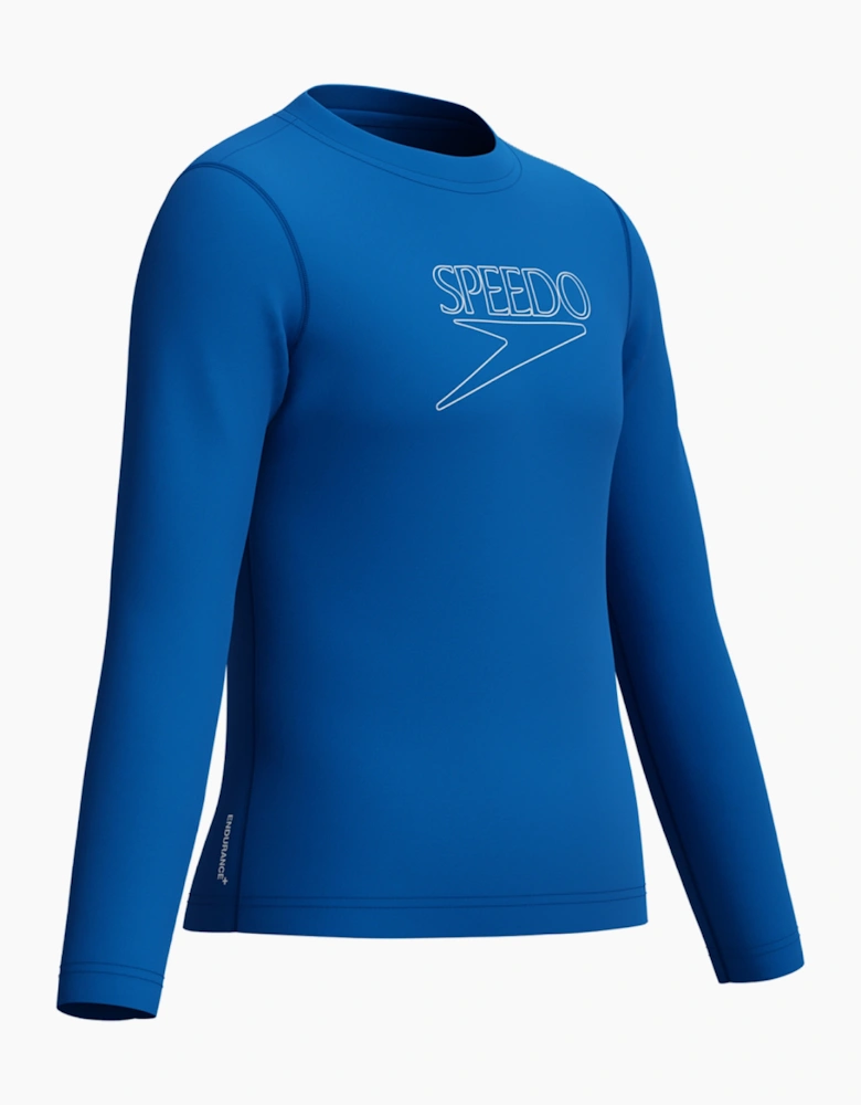 Speedo Childrens/Kids Long-Sleeved Rash Guard