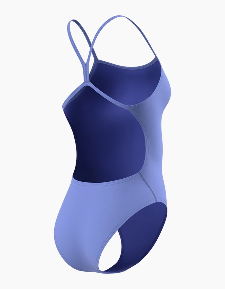 Speedo Womens/Ladies 2.0 Solid V-Cut One Piece Swimsuit