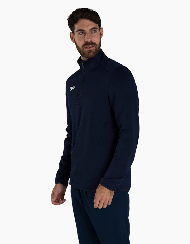 Speedo Mens Club Quarter Zip Training Midlayer