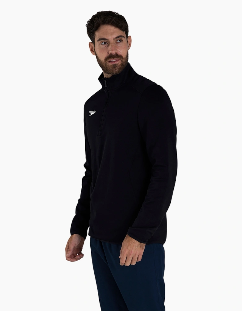 Speedo Mens Club Quarter Zip Training Midlayer