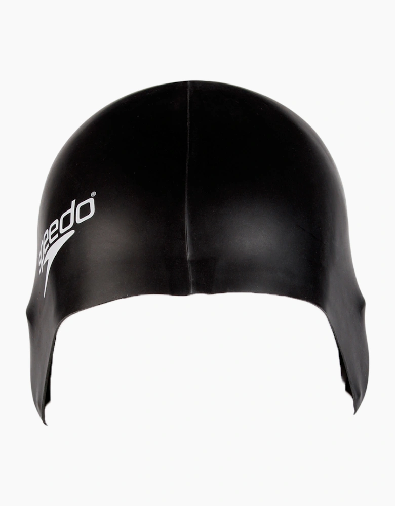 Speedo Unisex Adult Flat Silicone Logo Swim Cap